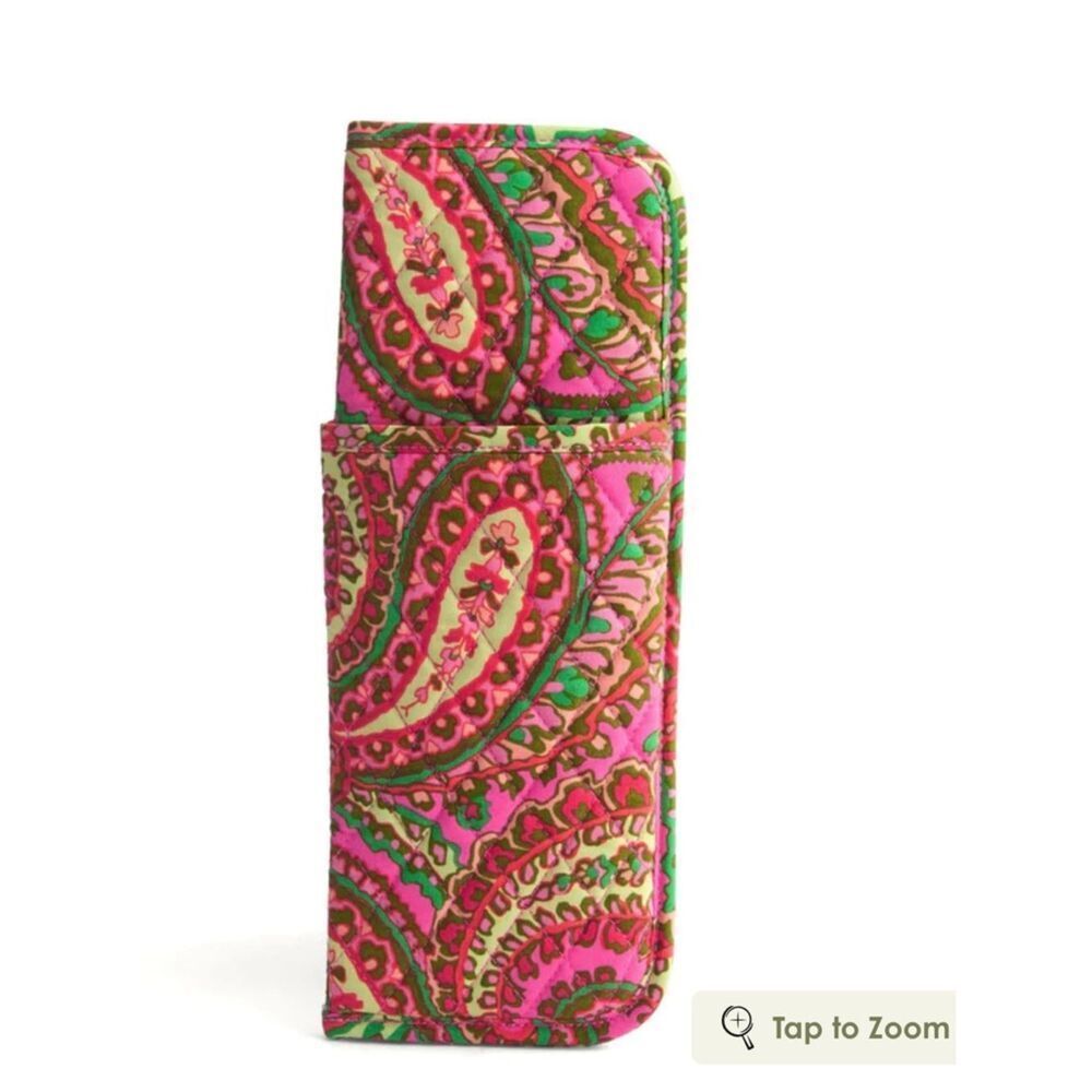 Vera Bradley Curling and Flat Iron Cover in Capri Pink NWT